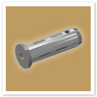 Şapkalı frezeli pim