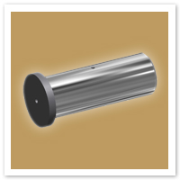 Şapkalı yağlama delikli pim